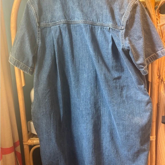 Universal Threads Blue Denim Shirt Dress- Fair Trade Certified - Picture 5 of 5